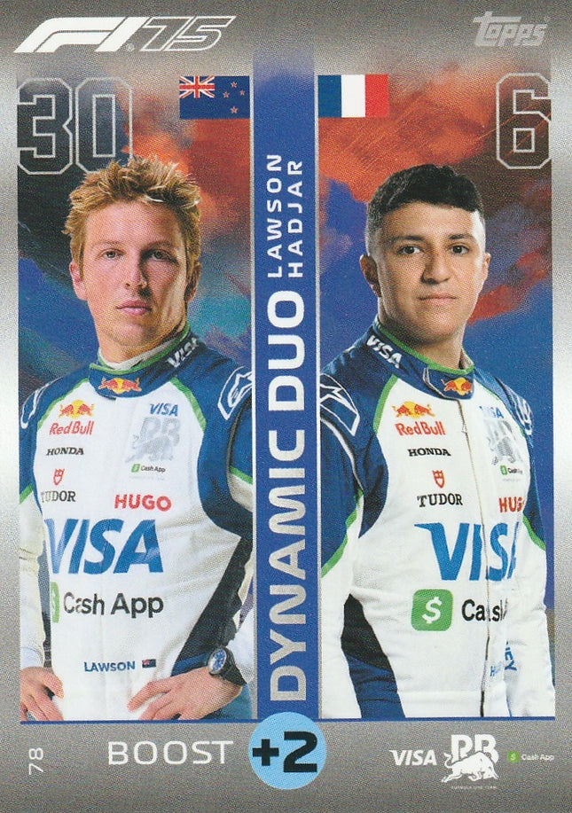 78 Liam Lawson & Isack Hadjar