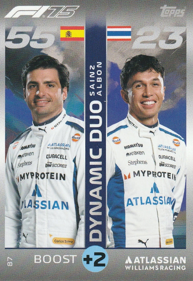 87 Carlos Sainz & Alex Albon