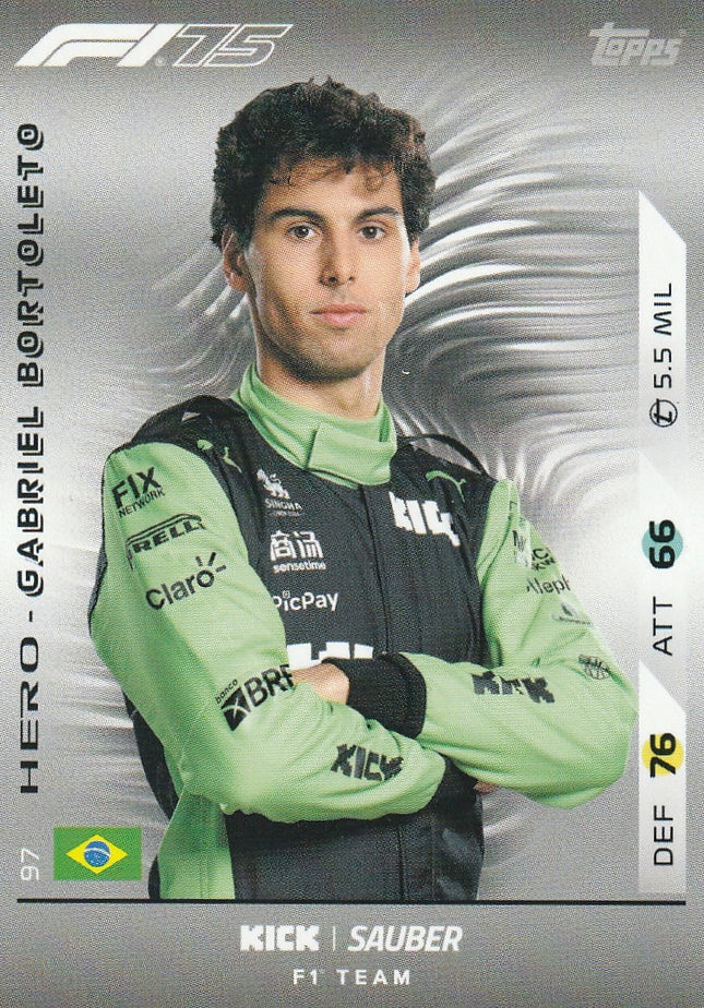 97 Gabriel Bortoleto