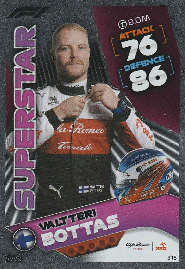 315 Valtteri Bottas (Alfa Romeo)