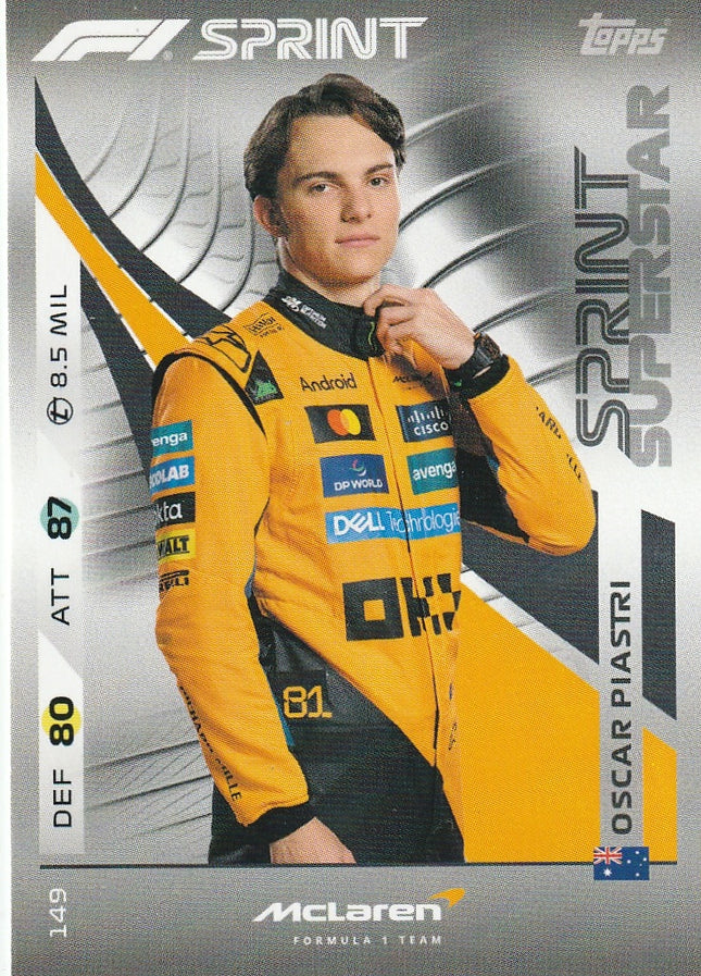 149 Oscar Piastri
