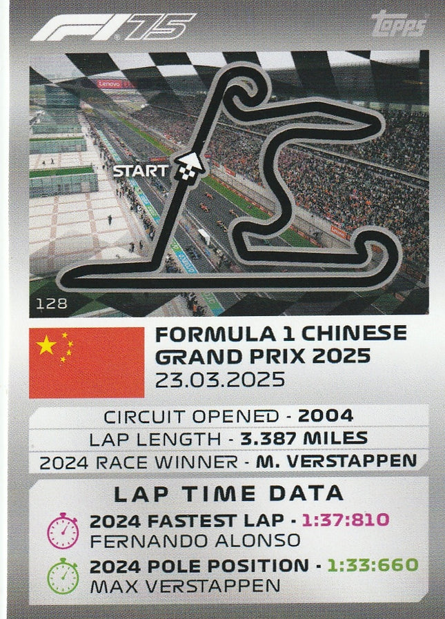 128 Shanghai International Circuit