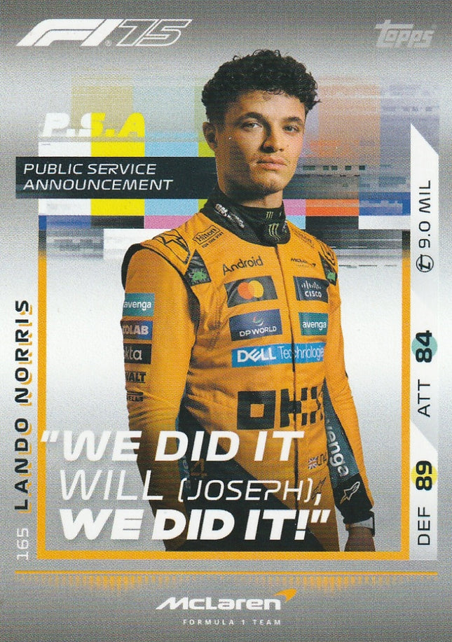 165 Lando Norris