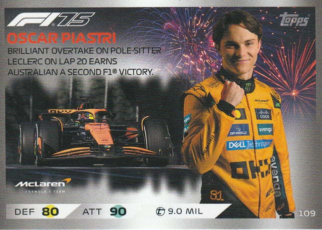 109 Oscar Piastri