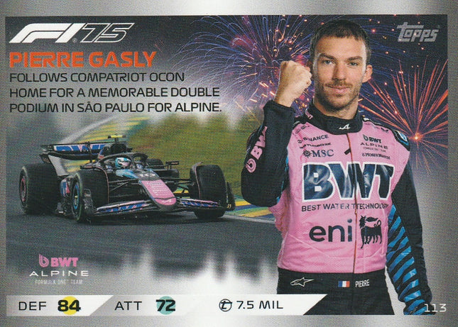 113 Pierre Gasly