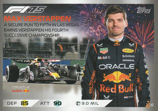 116 Max Verstappen
