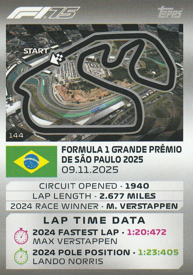 144 Autódromo José Carlos Pace