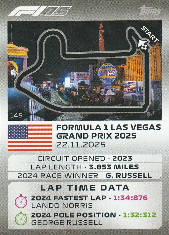 145 Las Vegas Strip Circuit