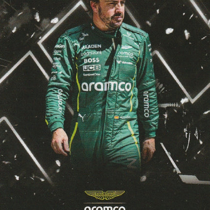 Fernando Alonso (Aston Martin) (NERO)