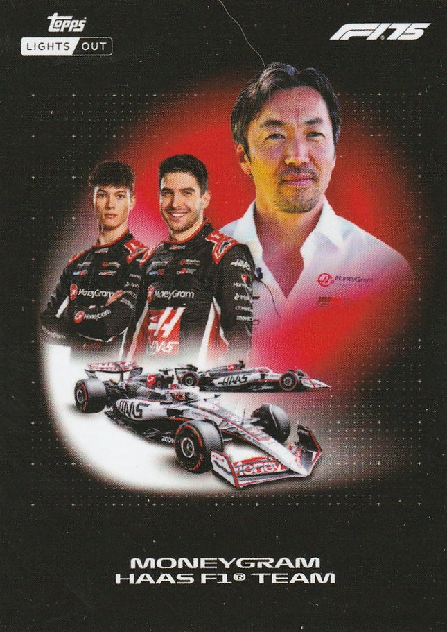 Esteban Ocon / Oliver Bearman / Ayao Komatsu (Haas)