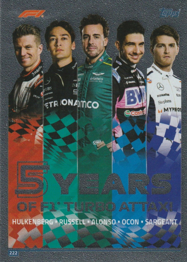 222 Hülkenberg / Russell / Alonso / Ocon / Sargeant