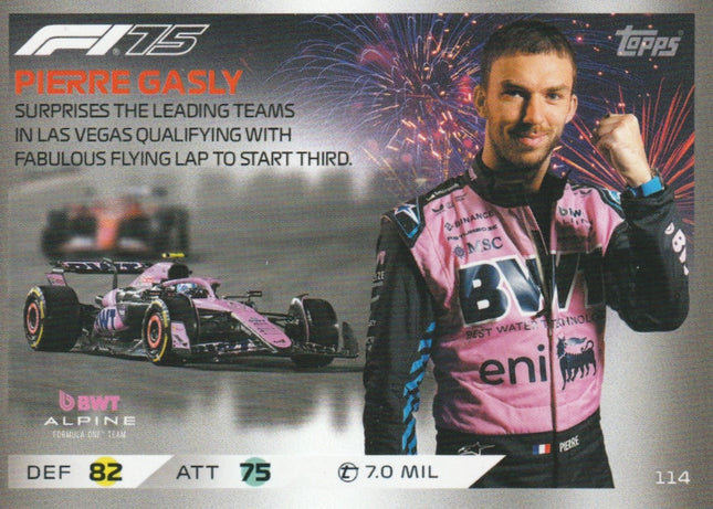 114 Pierre Gasly