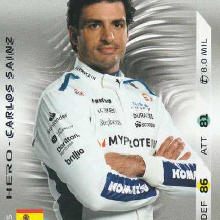 85 Carlos Sainz