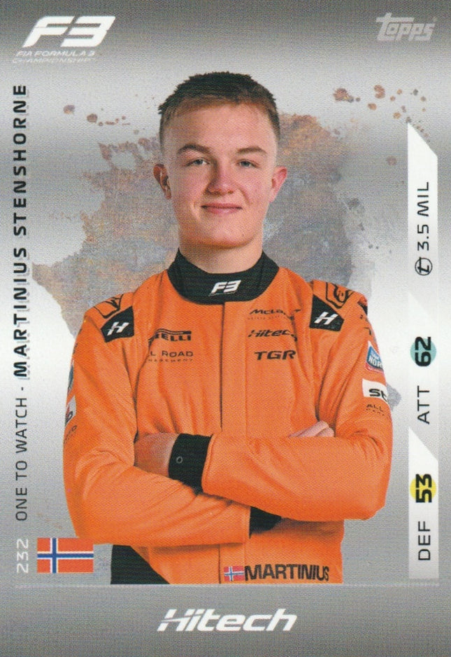 232 Martinius Stenshorne