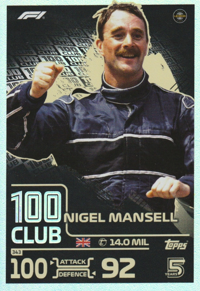 343 Nigel Mansell – Legend