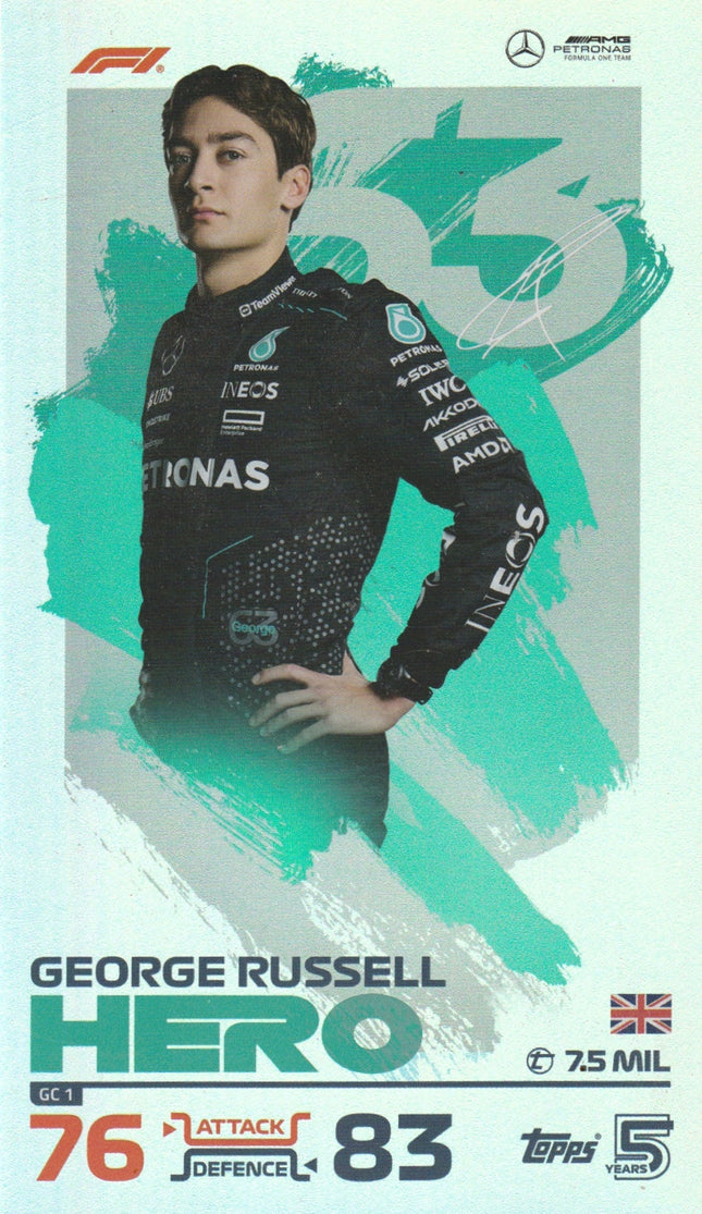 GC 1 George Russell (Mercedes)