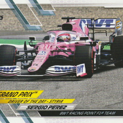 169 Sergio Perez - BWT Racing Point F1 Team