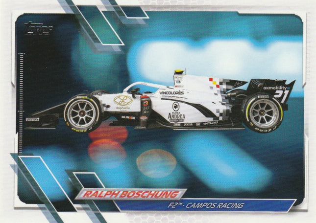 122 Ralph Boschung - F2 - Campos Racing