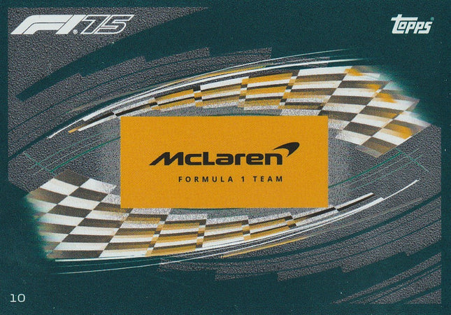 10 Team Logo McLaren