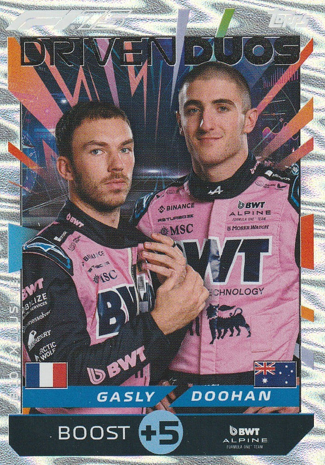 JB10 	Pierre Gasly & Jack Doohan