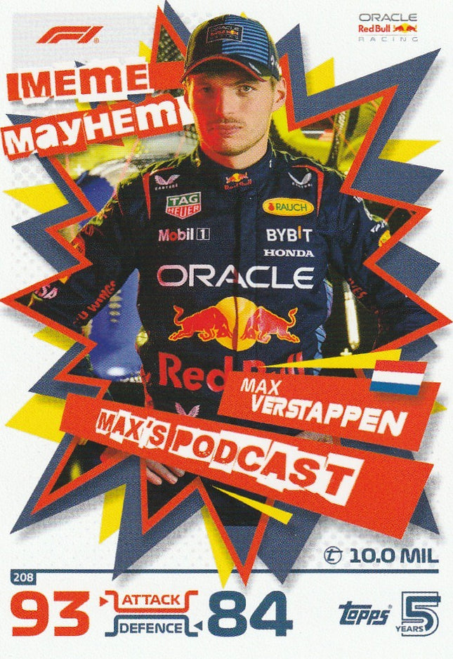 208 Max Verstappen (Red Bull)