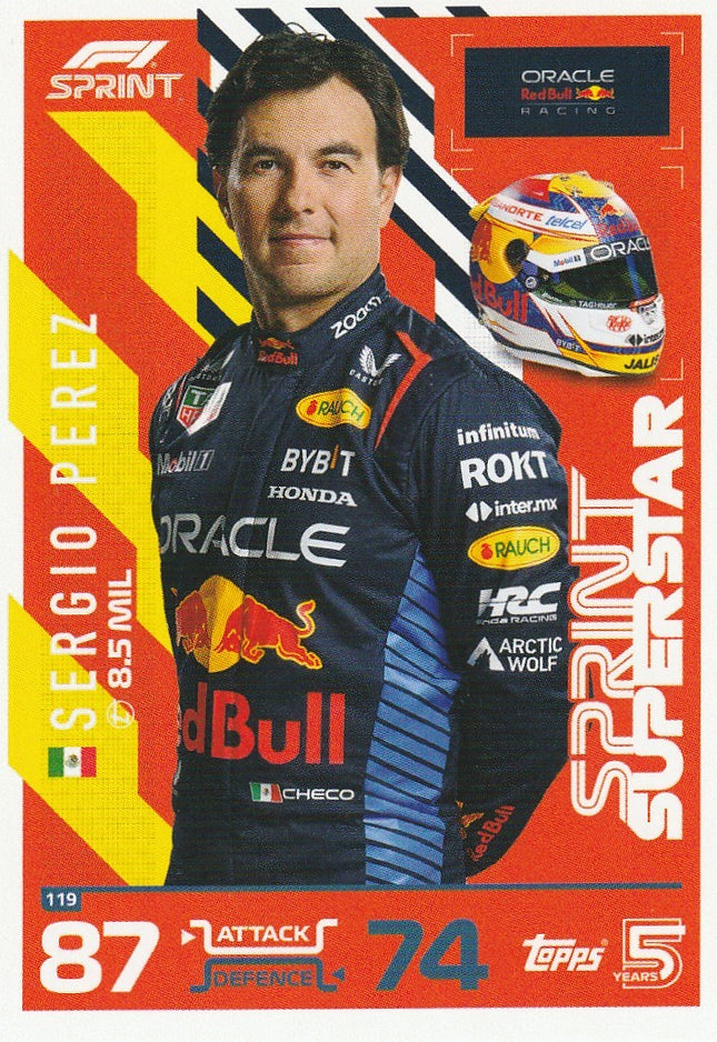 119 Sergio Perez (Red Bull)