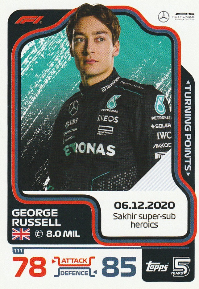 111 George Russell (Mercedes)