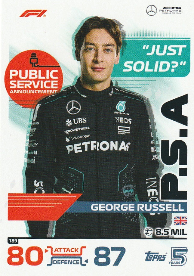 189 George Russell (Mercedes)