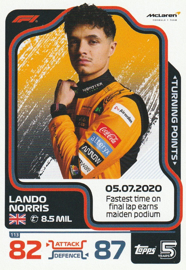 113 Lando Norris (McLaren)
