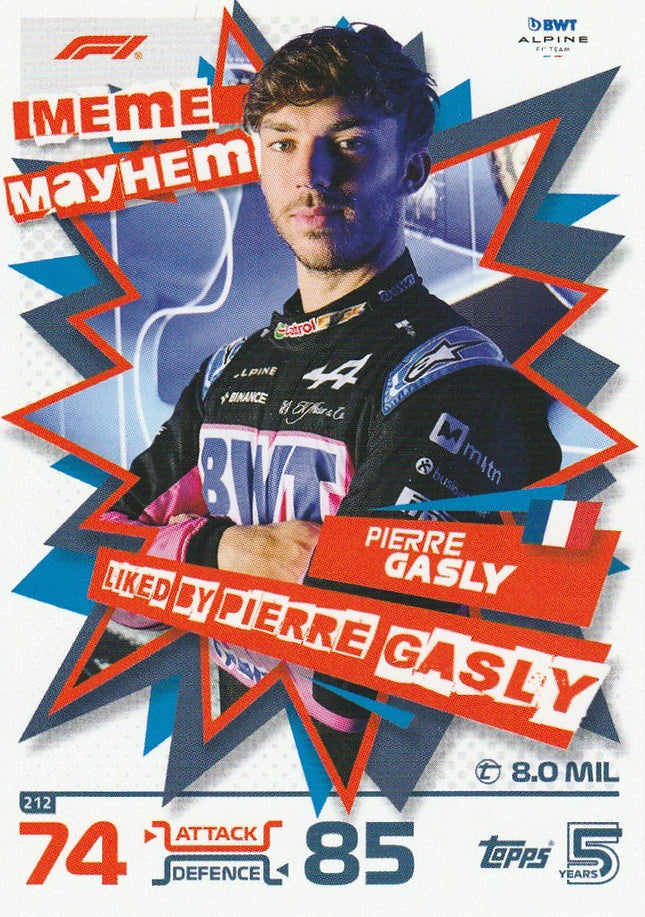 212 Pierre Gasly (Alpine)