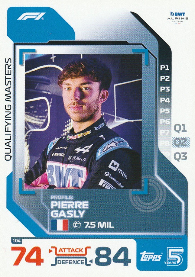 104 Pierre Gasly (Alpine)