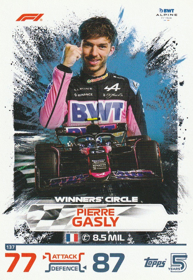 137 Pierre Gasly (Alpine)