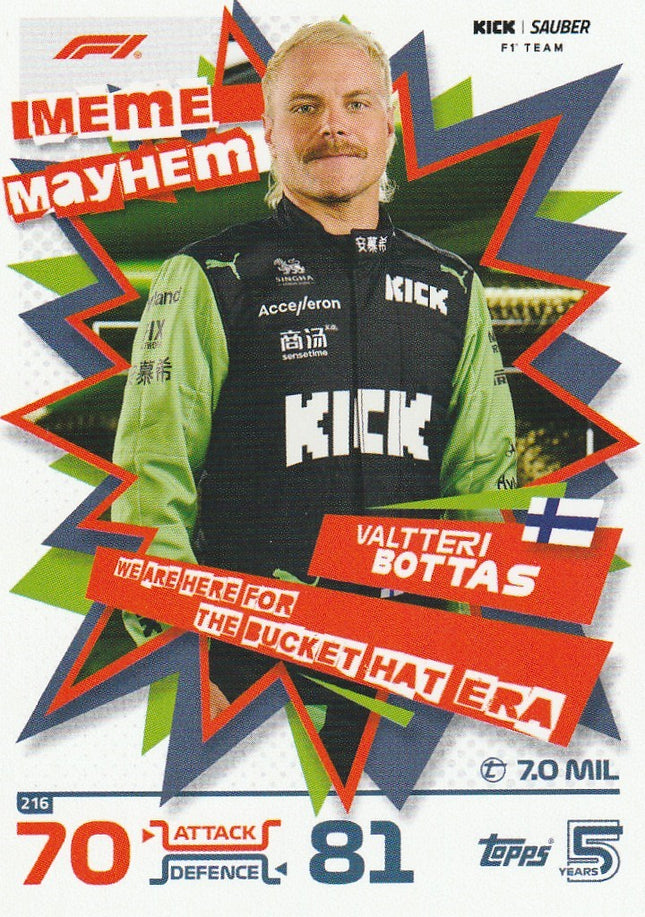 216 Valtteri Bottas (Sauber)