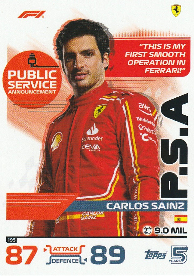 195 Carlos Sainz (Ferrari)