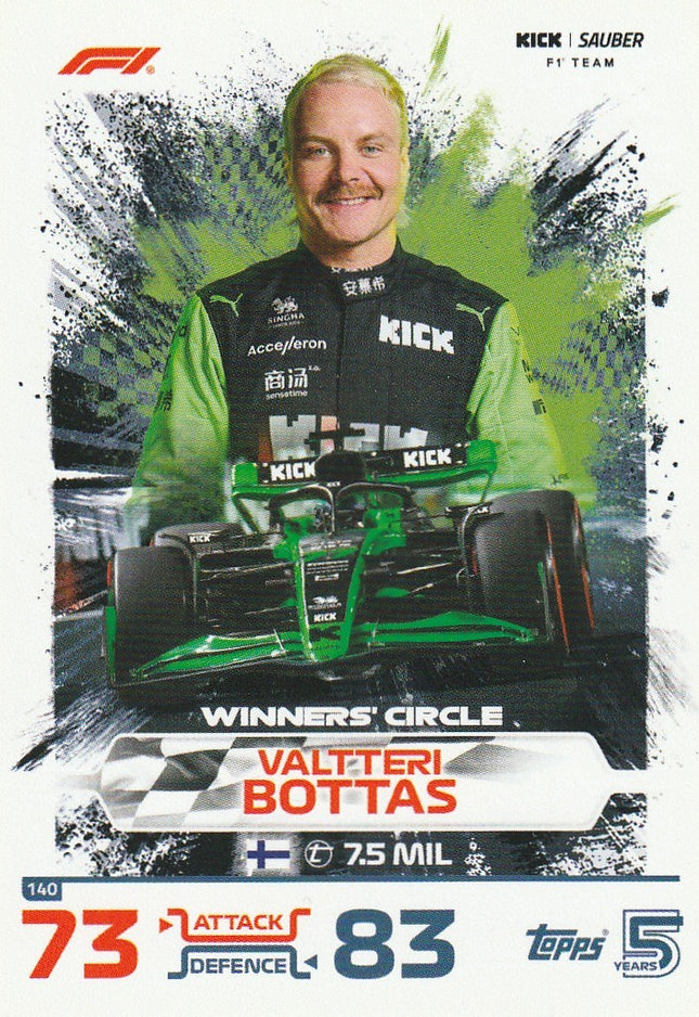 140 Valtteri Bottas (Sauber)