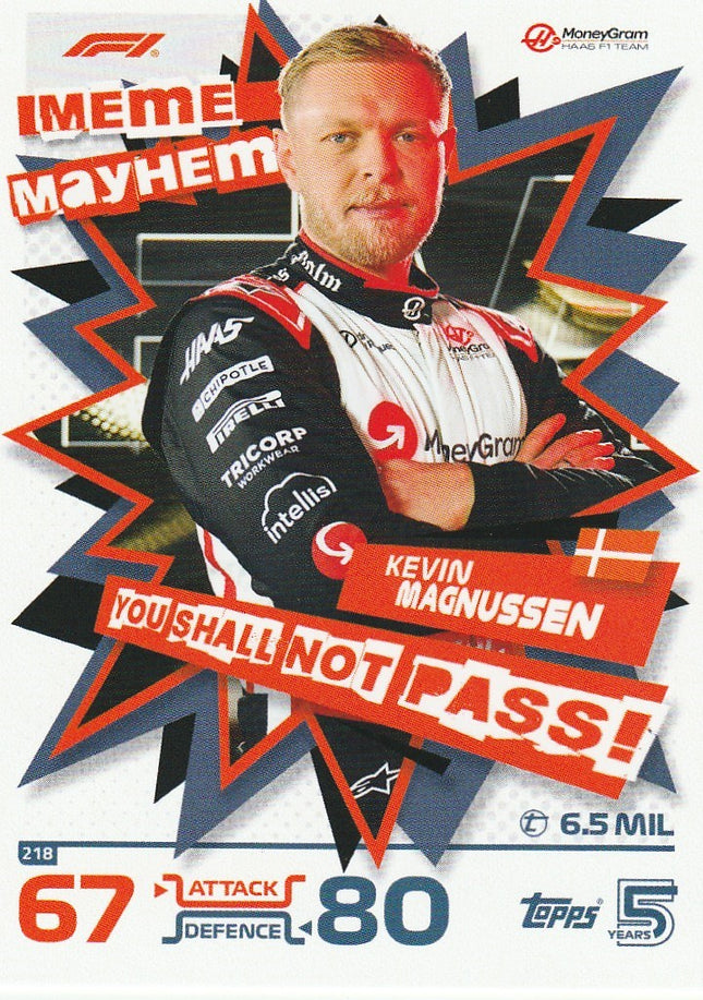 218 Kevin Magnussen (Haas)
