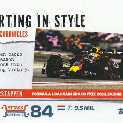 145 Max Verstappen / Sakhir (Red Bull)