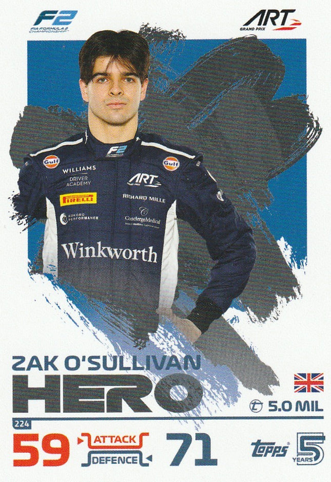 224 Zak O’Sullivan