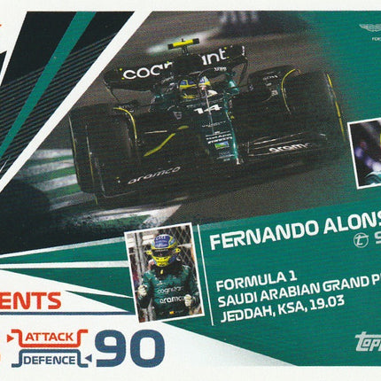 168 Fernando Alonso / Jeddah (Aston Martin)