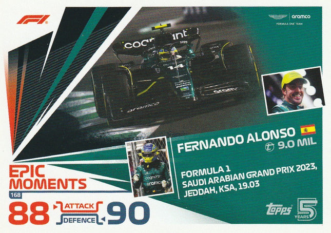 168 Fernando Alonso / Jeddah (Aston Martin)