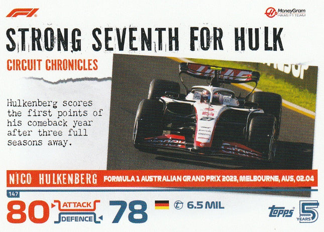 147 Nico Hülkenberg / Melbourne (Haas)