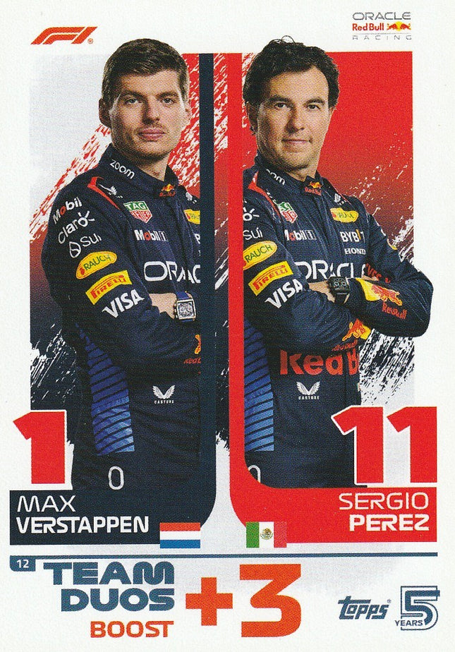 12 Max Verstappen & Sergio Perez