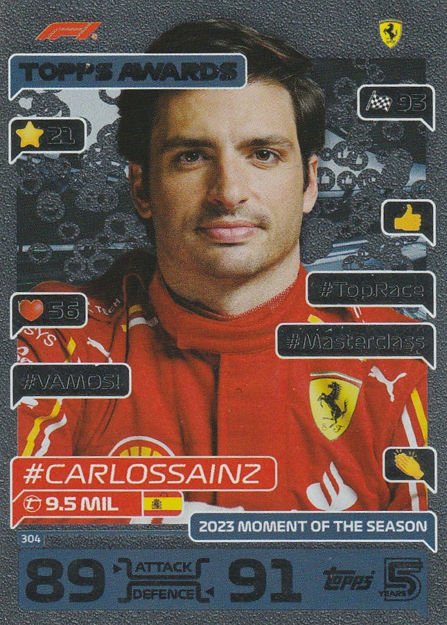 304 Carlos Sainz / Moment of the Season (Ferrari)