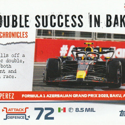 148 Sergio Perez / Baku (Red Bull)