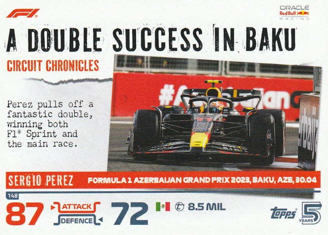 148 Sergio Perez / Baku (Red Bull)