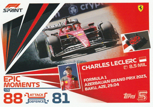 170 Charles Leclerc / Baku (Ferrari)