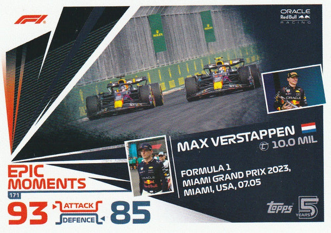 171 Max Verstappen / Miami (Red Bull)