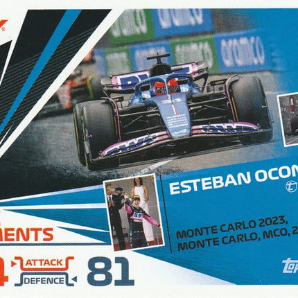 172 Esteban Ocon / Monte Carlo (Alpine)