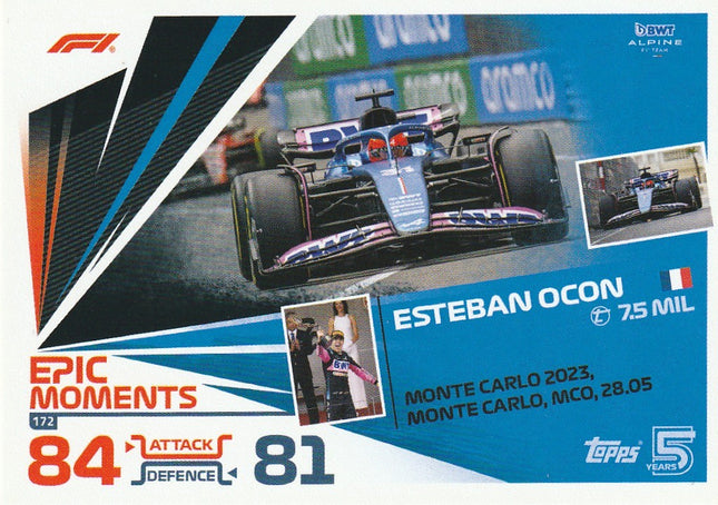172 Esteban Ocon / Monte Carlo (Alpine)