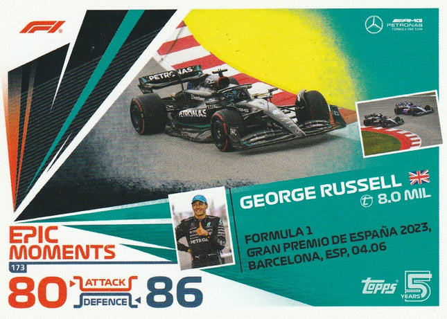 173 George Russell / Barcelona (Mercedes)